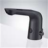 Fontana All-In-One Thermostatic Automatic Commercial Matte Black Sensor Faucet